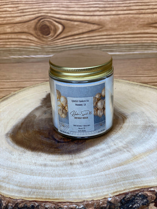 CUSTOM CANDLE FAVORS